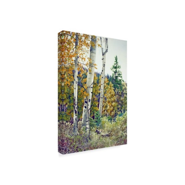 Carol J Rupp 'Edge Of The Autumn Forest' Canvas Art,22x32